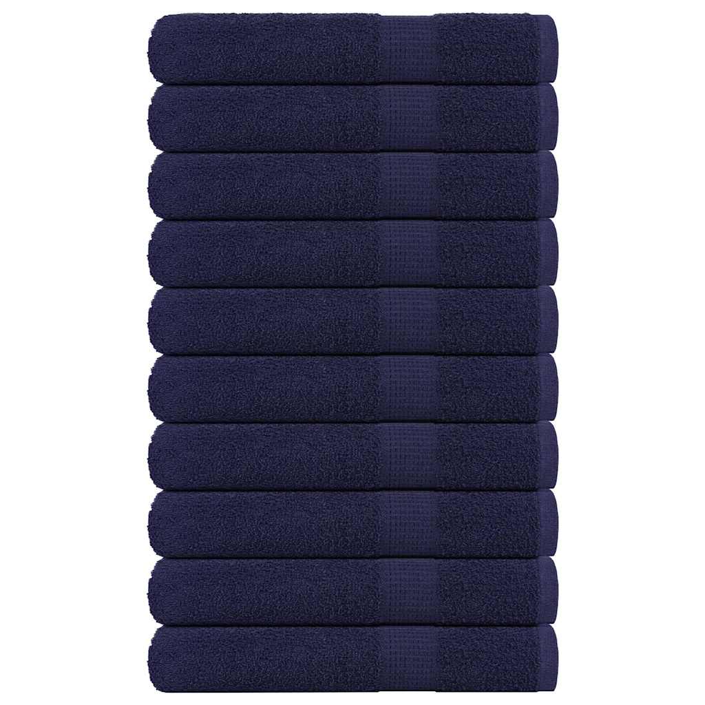Sauna Towels "FROGN" 10 pcs Navy Blue 80x200 cm 360 gsm