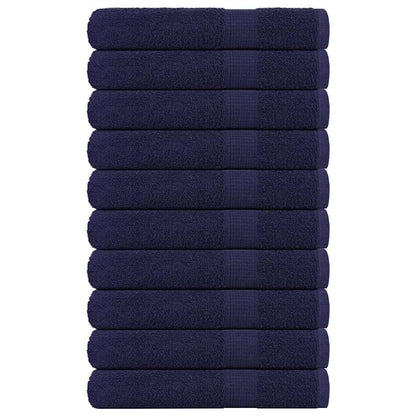 Sauna Towels "FROGN" 10 pcs Navy Blue 80x200 cm 360 gsm