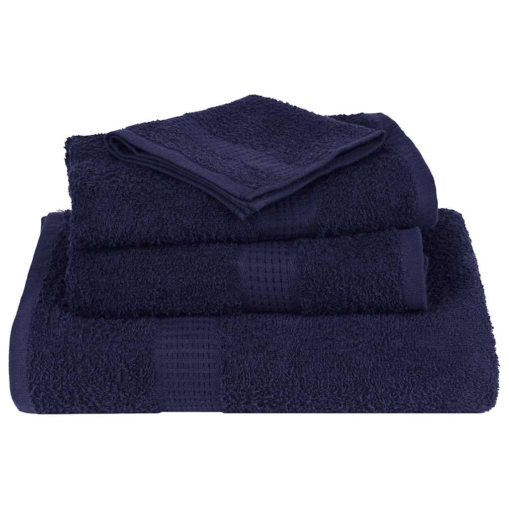 Sauna Towels "FROGN" 10 pcs Navy Blue 80x200 cm 360 gsm