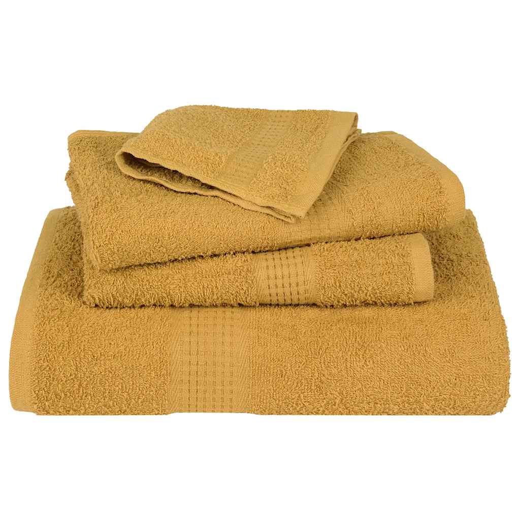 Sauna Towels "FROGN" 2 pcs Gold 80x200 cm 360 gsm