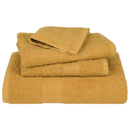 Sauna Towels "FROGN" 10 pcs Gold 80x200 cm 360 gsm