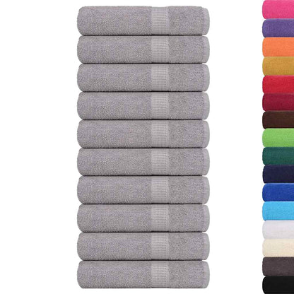 Shower Towels "FROGN" 10 pcs Grey 70x140 cm 360 gsm