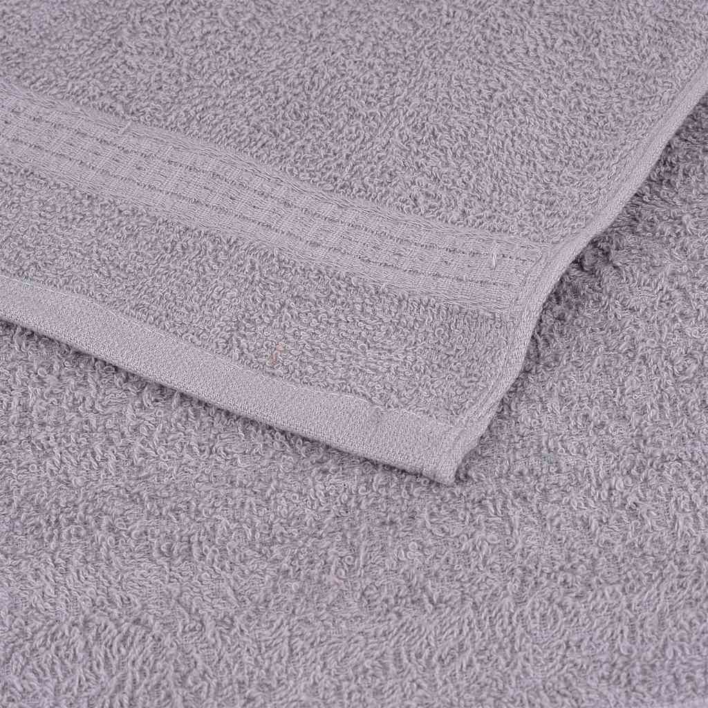Shower Towels "FROGN" 10 pcs Grey 70x140 cm 360 gsm