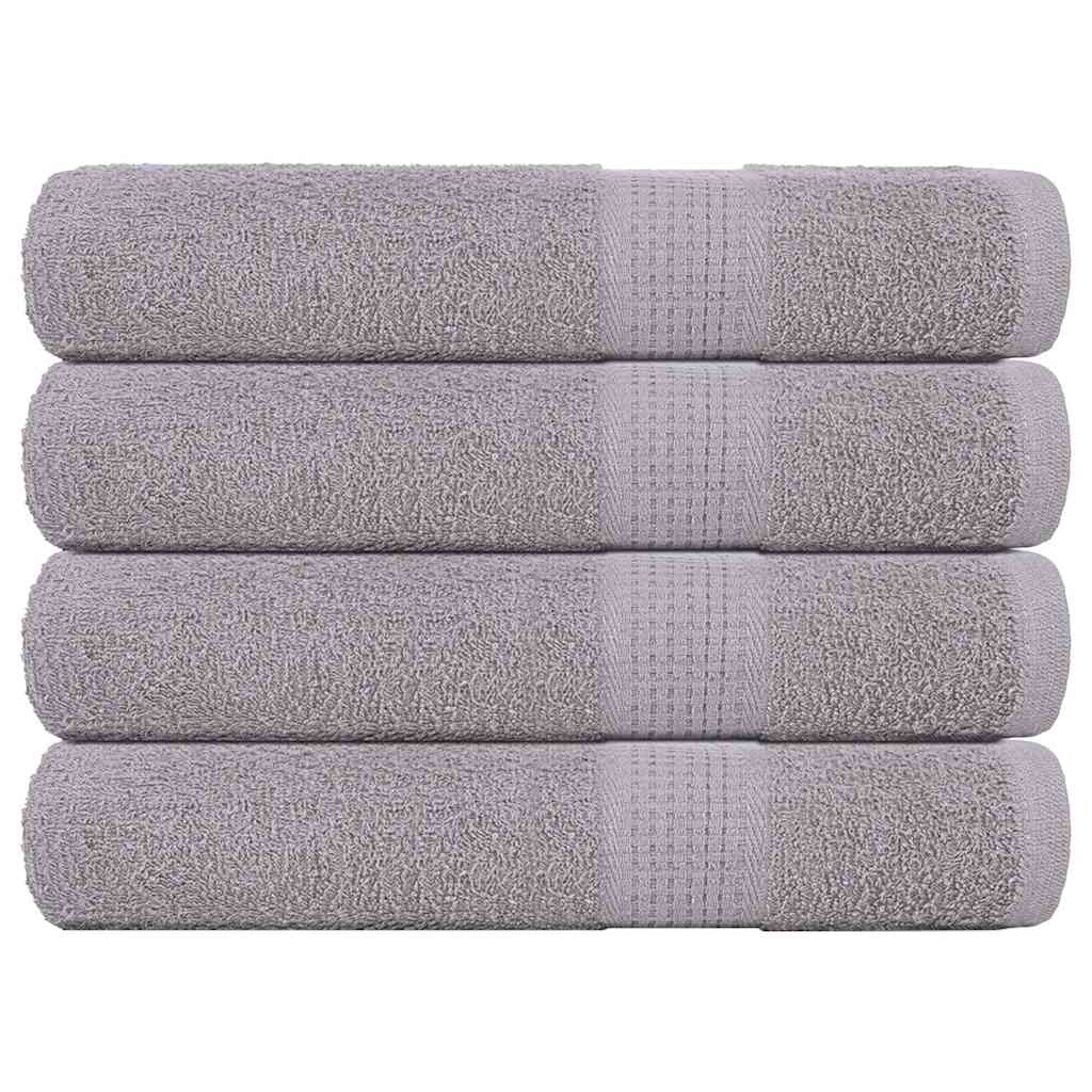Towels "FROGN" 4 pcs Grey 100x200 cm 360 gsm