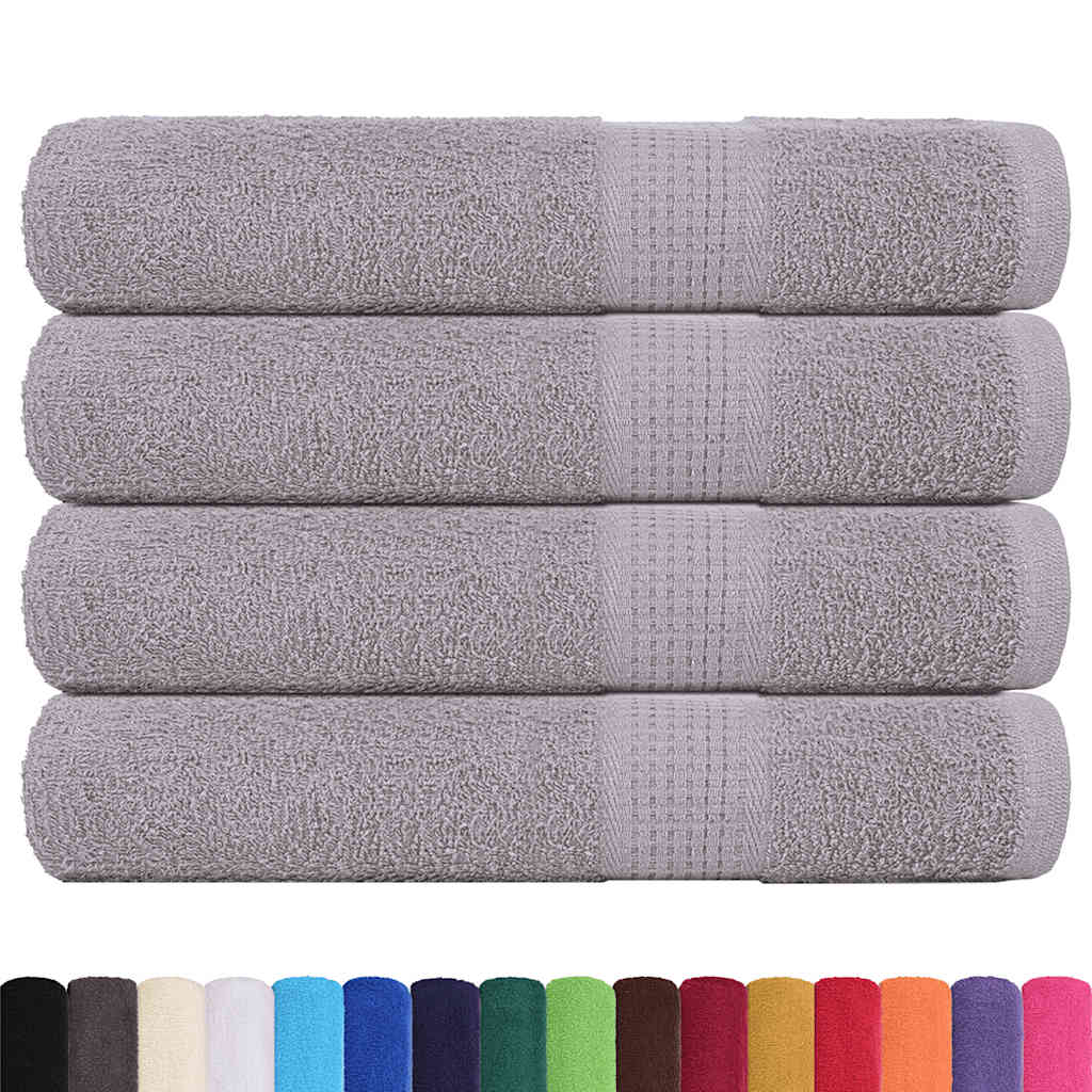 Towels "FROGN" 4 pcs Grey 100x200 cm 360 gsm