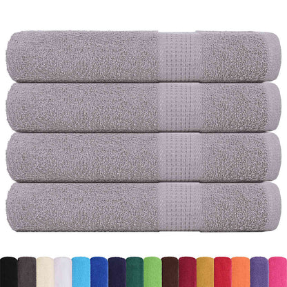 Towels "FROGN" 4 pcs Grey 100x200 cm 360 gsm