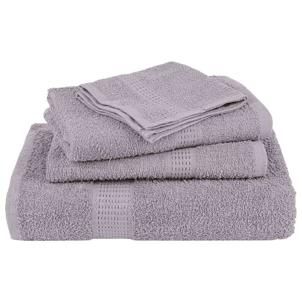 Towels "FROGN" 4 pcs Grey 100x200 cm 360 gsm