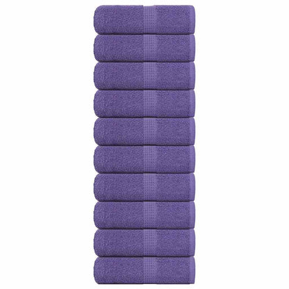 Wash Towels "FROGN" 10 pcs Purple 30x30 cm 360 gsm