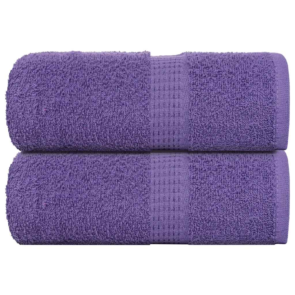 Guest Towels "FROGN" 2 pcs Purple 30x50 cm 360 gsm