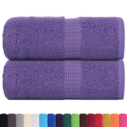 Guest Towels "FROGN" 2 pcs Purple 30x50 cm 360 gsm
