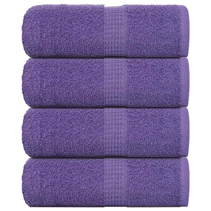 Guest Towels "FROGN" 4 pcs Purple 30x50 cm 360 gsm