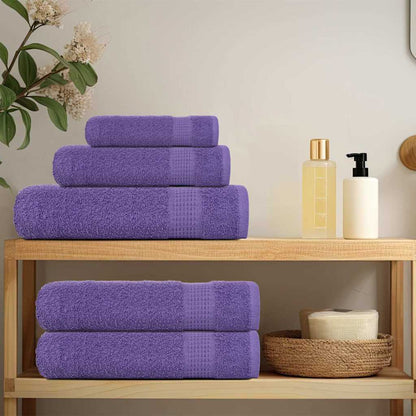 Guest Towels "FROGN" 4 pcs Purple 30x50 cm 360 gsm