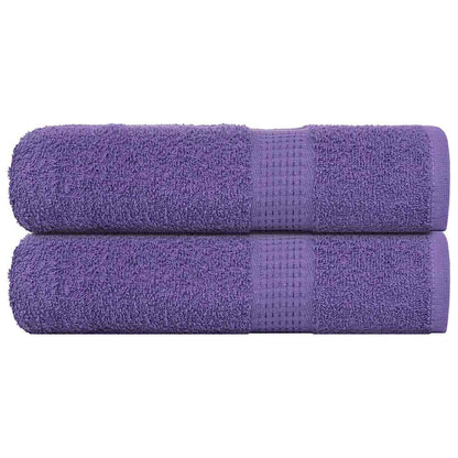 Bath Towels "FROGN" 2 pcs Purple 100x150 cm 360 gsm