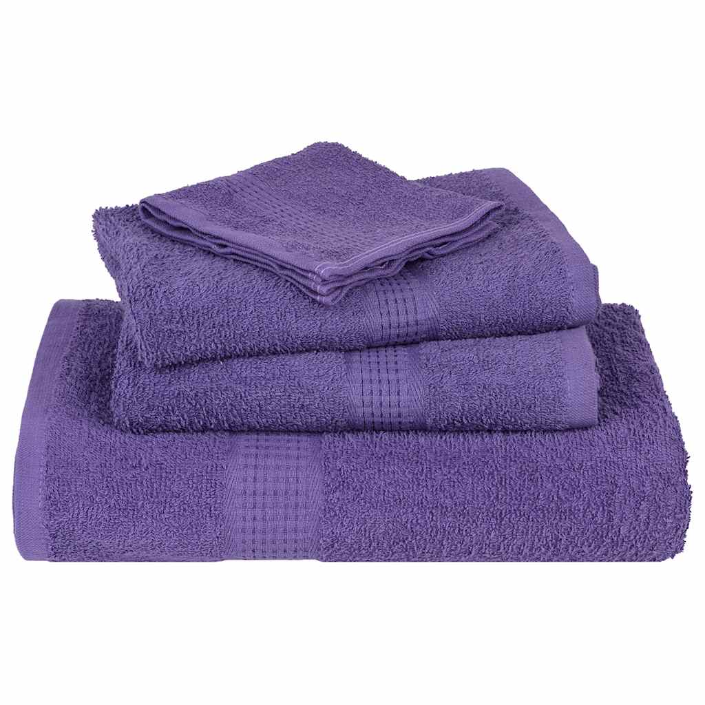 Towels "FROGN" 2 pcs Purple 100x200 cm 360 gsm