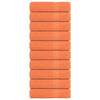 Bath Towels 10 pcs Orange 100x150 cm 360 gsm 100% Cotton