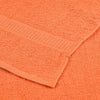 Bath Towels 10 pcs Orange 100x150 cm 360 gsm 100% Cotton