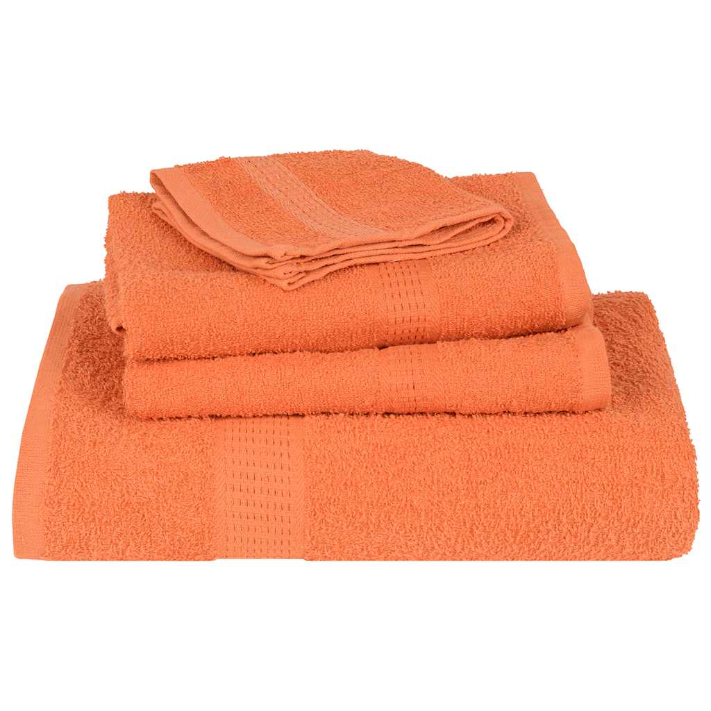 Sauna Towels 2 pcs "FROGN" Orange 80x200 cm 100% Cotton