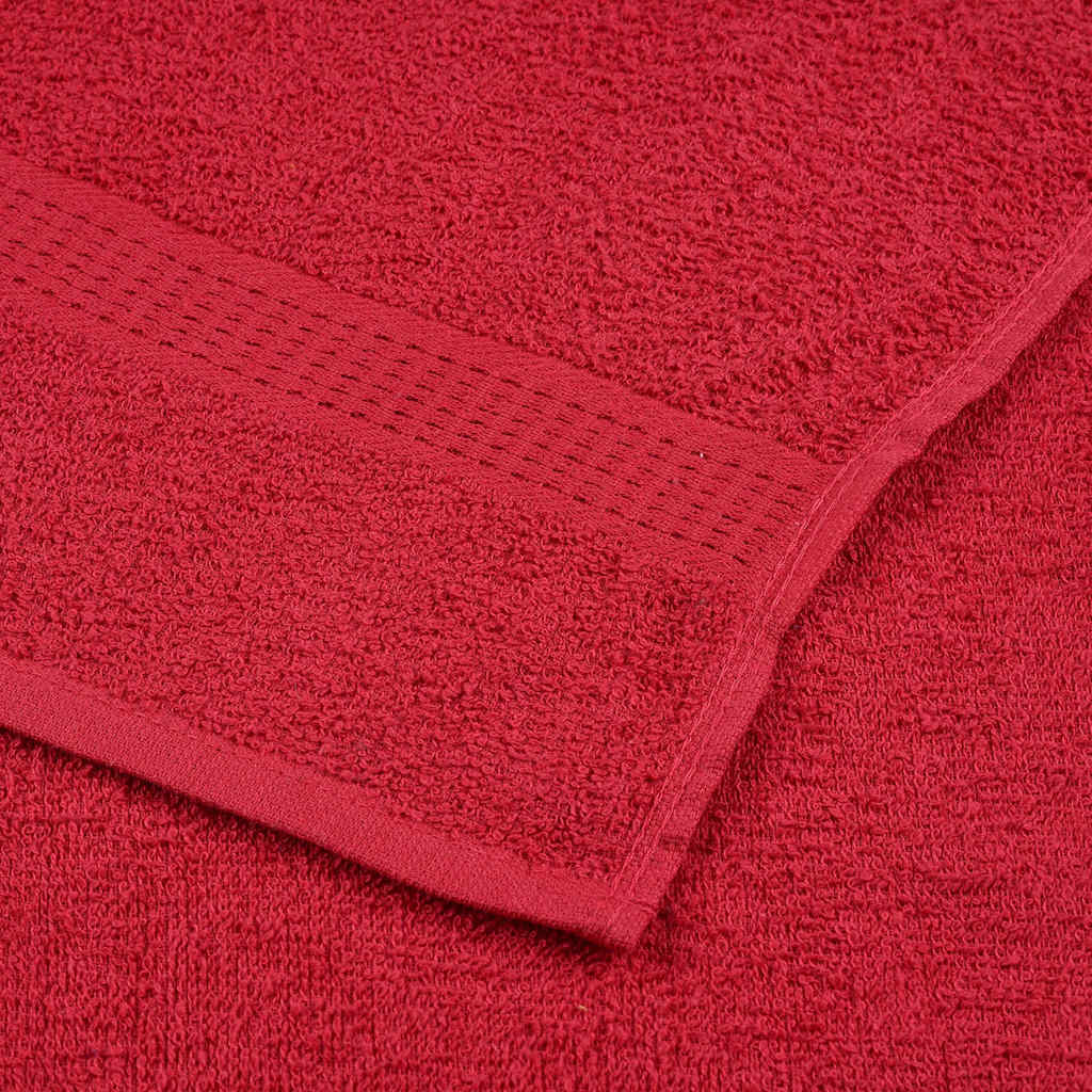 Hand Towels "FROGN" 2 pcs Red 50x100 cm 360 gsm