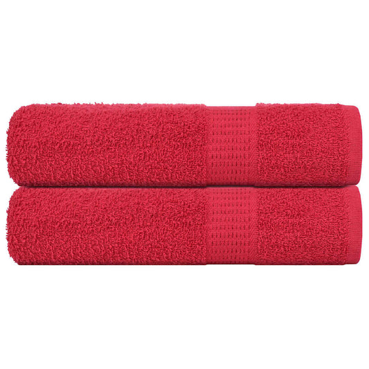 Shower Towels "FROGN" 2 pcs Red 70x140 cm 360 gsm