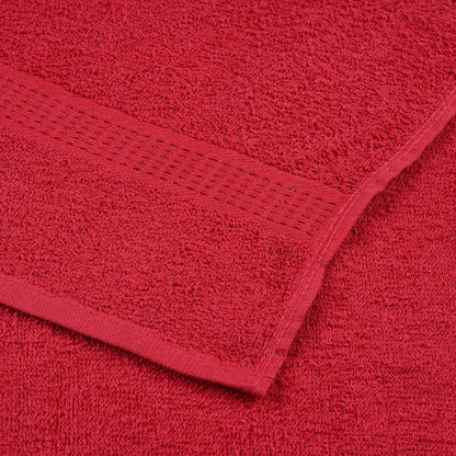 Bath Towels "FROGN" 2 pcs Red 100x150 cm 360 gsm