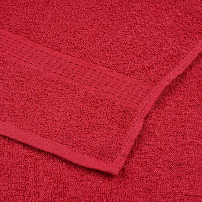 Sauna Towels "FROGN" 4 pcs Red 80x200 cm 360 gsm