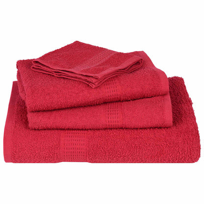 Sauna Towels "FROGN" 10 pcs Red 80x200 cm 360 gsm