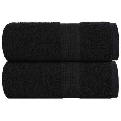 Wash Towels "FROGN" 2 pcs Black 30x30 cm 360 gsm
