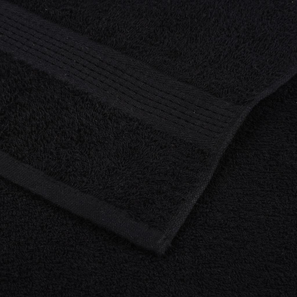 Wash Towels "FROGN" 4 pcs Black 30x30 cm 360 gsm