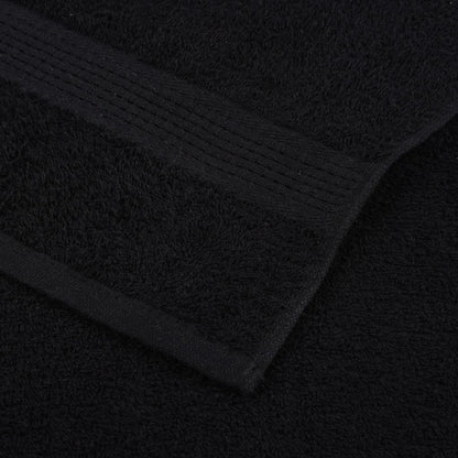 Wash Towels "FROGN" 4 pcs Black 30x30 cm 360 gsm