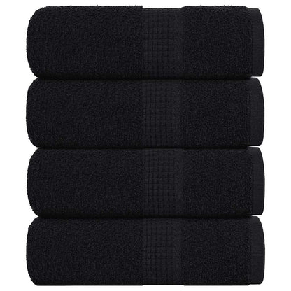 Guest Towels "FROGN" 4 pcs Black 30x50 cm 360 gsm