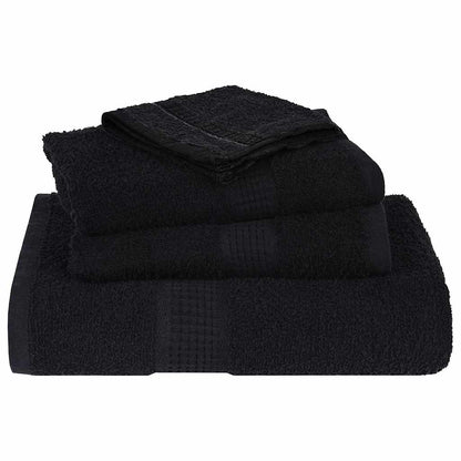 Sauna Towels "FROGN" 10 pcs Black 80x200 cm 360 gsm