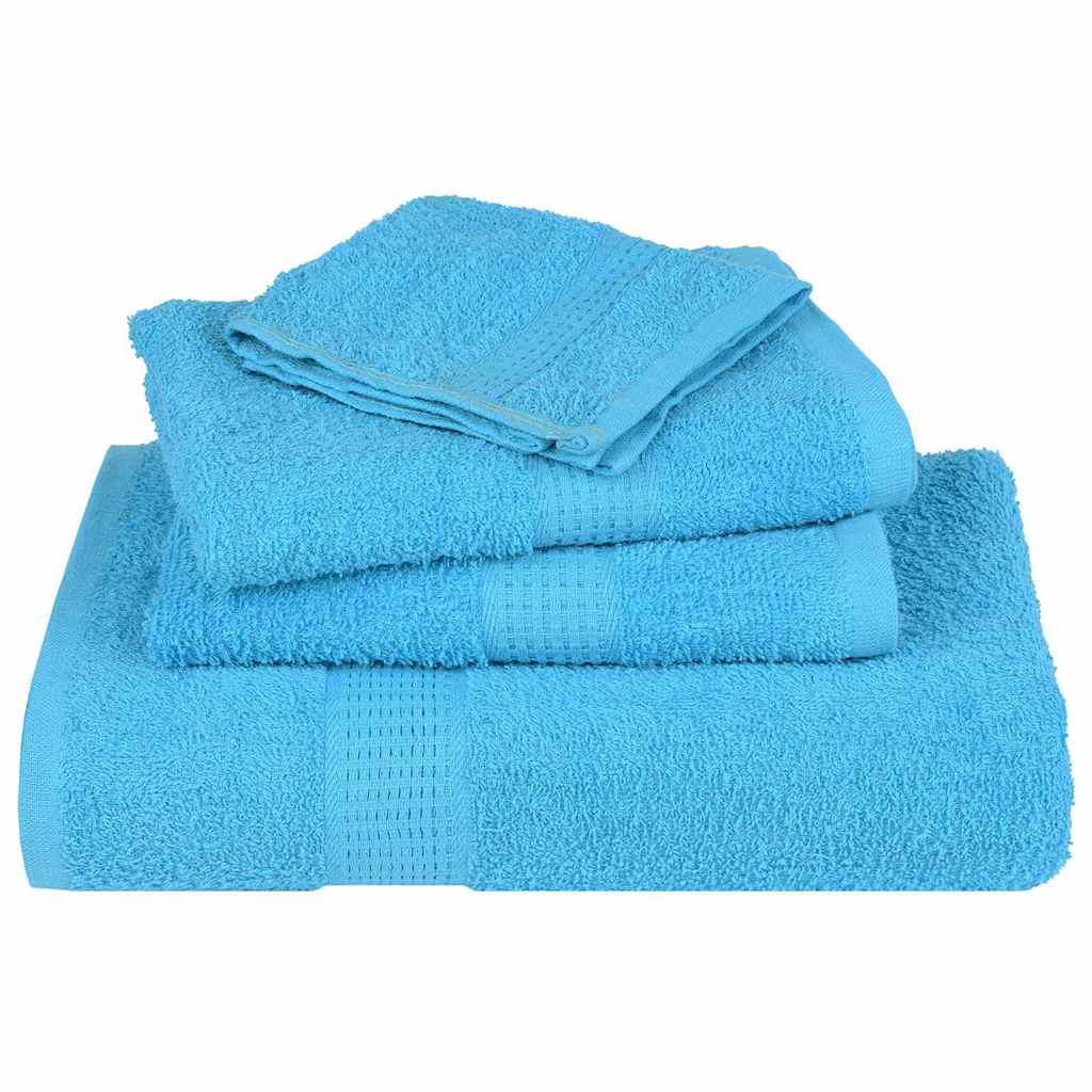 Wash Towels "FROGN" 10 pcs Turquoise 30x30 cm 360 gsm