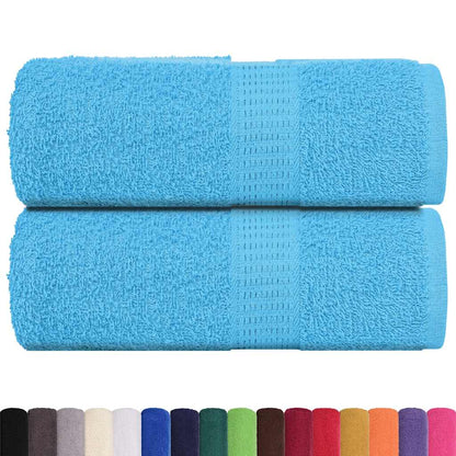Guest Towels "FROGN" 2 pcs Turquoise 30x50 cm 360 gsm