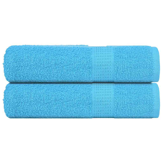 Hand Towels "FROGN" 2 pcs Turquoise 50x100 cm 360 gsm