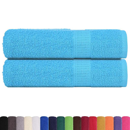 Shower Towels "FROGN" 2 pcs Turquoise 70x140 cm 360 gsm