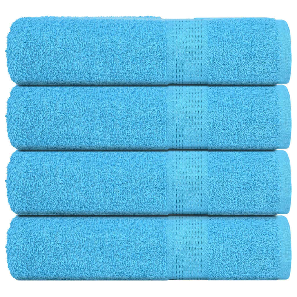 Bath Towels "FROGN" 4 pcs Turquoise 100x150 cm 360 gsm
