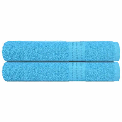 Sauna Towels "FROGN" 2 pcs Turquoise 80x200 cm 360 gsm