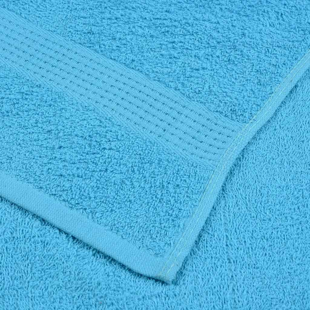 Sauna Towels "FROGN" 10 pcs Turquoise 80x200 cm 360 gsm