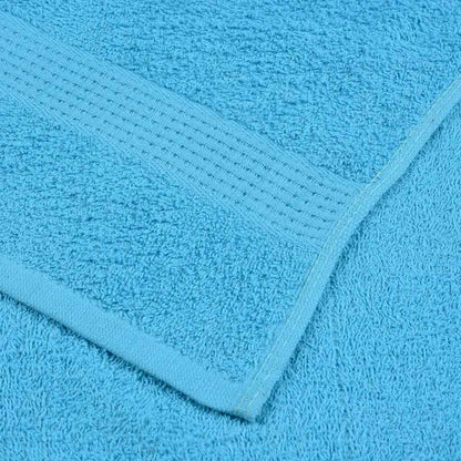 Sauna Towels "FROGN" 10 pcs Turquoise 80x200 cm 360 gsm