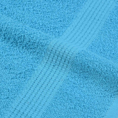 Towels "FROGN" 10 pcs Turquoise 100x200 cm 360 gsm