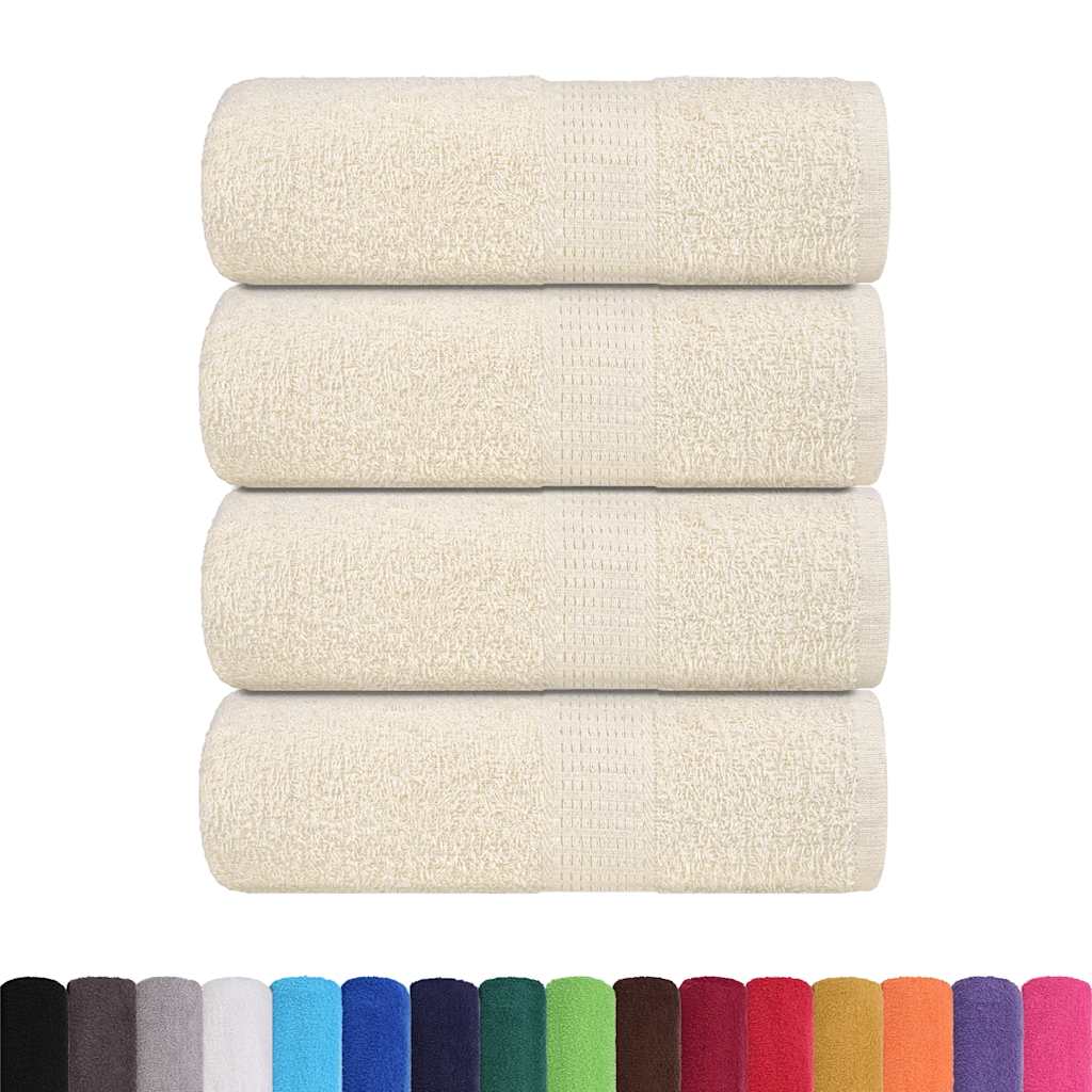 Wash Towels "FROGN" 4 pcs Cream 30x30 cm 360 gsm