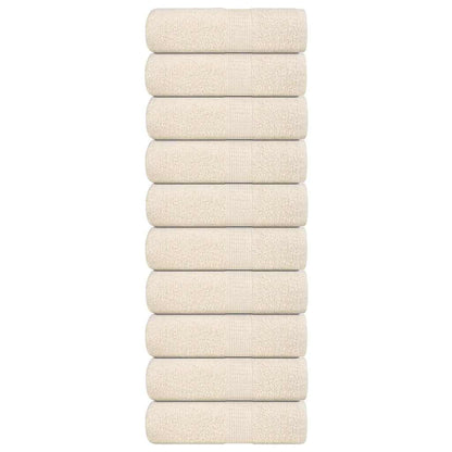 Wash Towels "FROGN" 10 pcs Cream 30x30 cm 360 gsm
