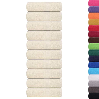 Wash Towels "FROGN" 10 pcs Cream 30x30 cm 360 gsm
