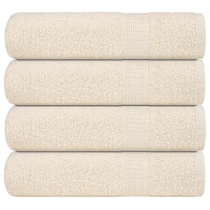 Shower Towels "FROGN" 4 pcs Cream 70x140 cm 360 gsm