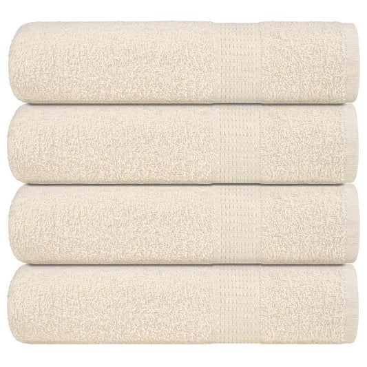 Shower Towels "FROGN" 4 pcs Cream 70x140 cm 360 gsm