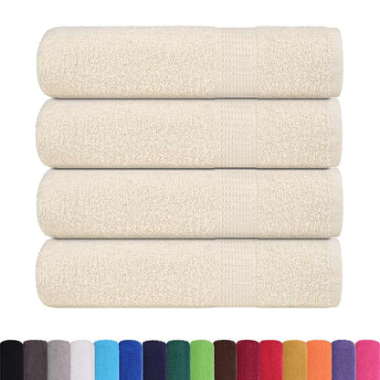 Shower Towels "FROGN" 4 pcs Cream 70x140 cm 360 gsm