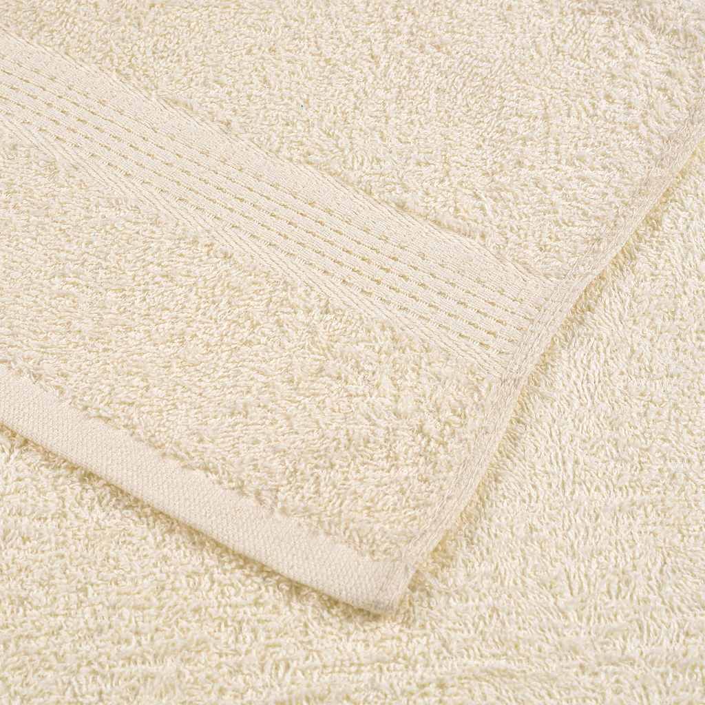 Shower Towels "FROGN" 4 pcs Cream 70x140 cm 360 gsm