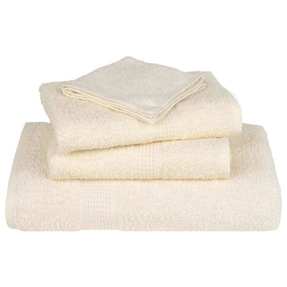 Sauna Towels "FROGN" 4 pcs Cream 80x200 cm 360 gsm