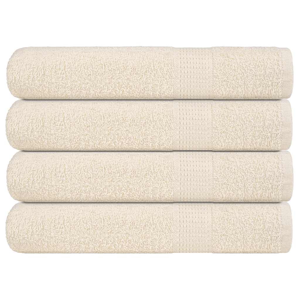 Towels "FROGN" 4 pcs Cream 100x200 cm 360 gsm