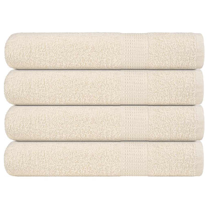 Towels "FROGN" 4 pcs Cream 100x200 cm 360 gsm